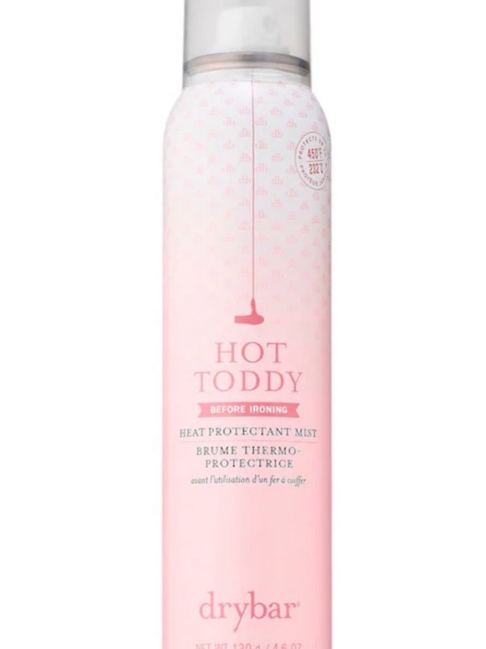 Drybar Hot Toddy Pink Heat Protectant Mist
